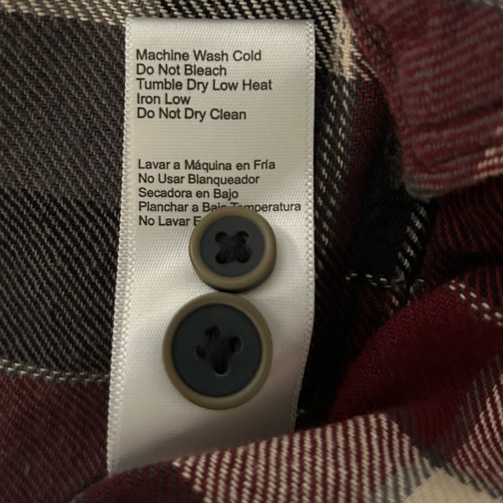 Plaid Button-Up Shirt - Picture 4 of 5